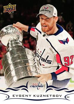 2018-19 Upper Deck Washington Capitals Stanley Cup SGA #WSH-5 Evgeny Kuznetsov Front