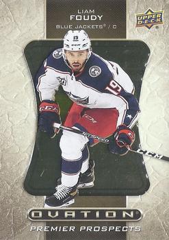 2020-21 Upper Deck - Ovation #O-49 Liam Foudy Front