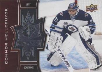 2020-21 Upper Deck - SPx Finite #SF-31 Connor Hellebuyck Front