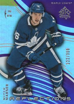 2020-21 Upper Deck - Triple Dimensions Reflections Amethyst #42 Mitch Marner Front