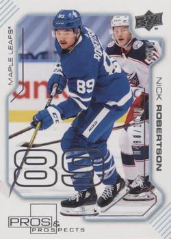 2020-21 Upper Deck - Pros & Prospects #PP-39 Nick Robertson Front