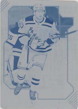 2020-21 Upper Deck - Pros & Prospects Printing Plates Cyan #PP-34 Alexis Lafreniere Front