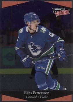 2020-21 Upper Deck - Ultimate Victory #UV-6 Elias Pettersson Front