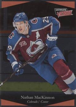 2020-21 Upper Deck - Ultimate Victory #UV-9 Nathan MacKinnon Front