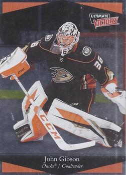 2020-21 Upper Deck - Ultimate Victory #UV-12 John Gibson Front