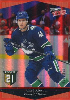 2020-21 Upper Deck - Ultimate Victory Red #UV-27 Olli Juolevi Front