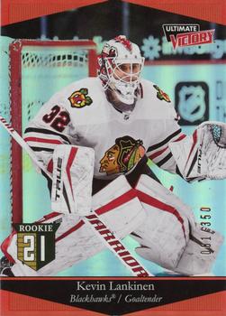 2020-21 Upper Deck - Ultimate Victory Red #UV-39 Kevin Lankinen Front