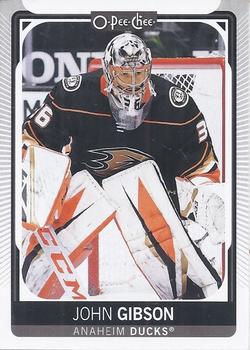 2021-22 O-Pee-Chee #17 John Gibson Front