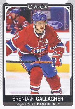 2021-22 O-Pee-Chee #63 Brendan Gallagher Front