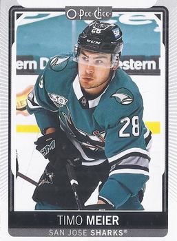 2021-22 O-Pee-Chee #154 Timo Meier Front