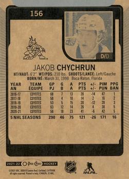 2021-22 O-Pee-Chee #156 Jakob Chychrun Back