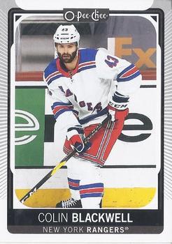 2021-22 O-Pee-Chee #166 Colin Blackwell Front