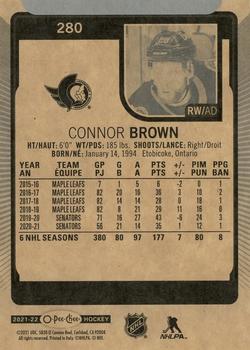 2021-22 O-Pee-Chee #280 Connor Brown Back