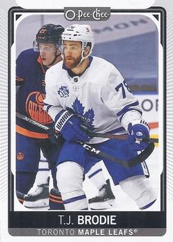 2021-22 O-Pee-Chee #350 T.J. Brodie Front
