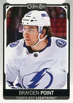 2021-22 O-Pee-Chee #351b Brayden Point Front
