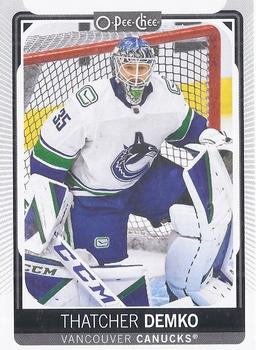 2021-22 O-Pee-Chee #354 Thatcher Demko Front