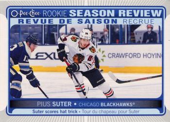 2021-22 O-Pee-Chee #542 Pius Suter Front