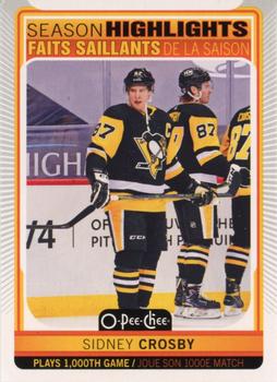 2021-22 O-Pee-Chee #594 Sidney Crosby Front