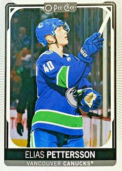 2021-22 O-Pee-Chee #496d Elias Pettersson Front