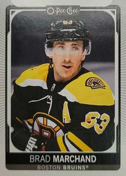 2021-22 O-Pee-Chee #18b Brad Marchand Front