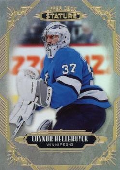 2020-21 Upper Deck Stature #38 Connor Hellebuyck Front