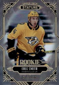 2020-21 Upper Deck Stature #112 Cole Smith Front
