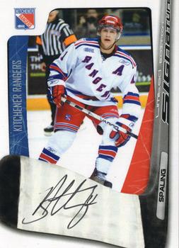 2007-08 Extreme Kitchener Rangers Autographs (OHL) #8 Nick Spaling Front