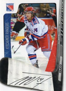 2007-08 Extreme Kitchener Rangers Autographs (OHL) #11 Mike Duco Front