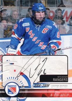 2008-09 Extreme Kitchener Rangers (OHL) Autographs #3 Dan Kelly Front