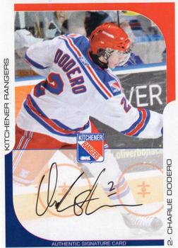 2009-10 Extreme Kitchener Rangers (OHL) Autographs #1 Charlie Dodero Front