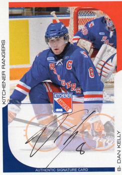 2009-10 Extreme Kitchener Rangers (OHL) Autographs #6 Dan Kelly Front