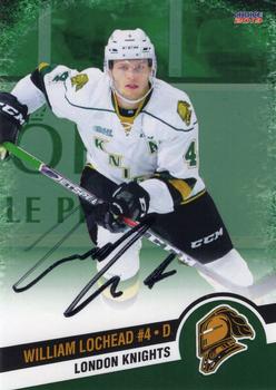 2018-19 Choice London Knights (OHL) Autographs #13 William Lochead Front