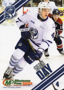 2015-16 Mississauga Steelheads (OHL) #NNO Sean Day Front