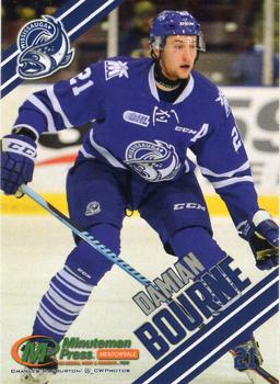 2015-16 Mississauga Steelheads (OHL) #NNO Damian Bourne Front