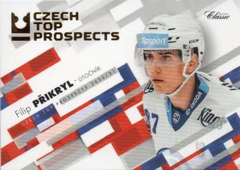 2020-21 OFS Classic Série II - Czech Top Prospects Gold #CTP-17 Filip Prikryl Front