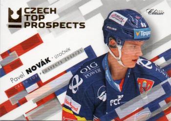 2020-21 OFS Classic Série II - Czech Top Prospects Gold #CTP-21 Pavel Novak Front