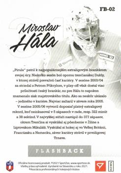 2020-21 SportZoo Tipos Extraliga 2. Seria - Flashback #FB-02 Miroslav Hala Back