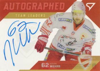 2020-21 SportZoo Tipos Extraliga 2. Seria - Team Leaders Autographed #AL19 Kevin Wehrs Front