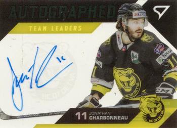 2020-21 SportZoo Tipos Extraliga 2. Seria - Team Leaders Autographed #AL25 Jonathan Charbonneau Front