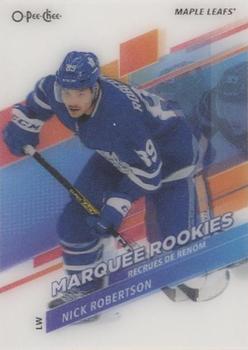 2020-21 Upper Deck - O-Pee-Chee Marquee Rookies 3D #3D-NR Nick Robertson Front