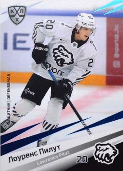 2020-21 Sereal KHL 13th Season Collection - Blue #TRK-007 Lawrence Pilut Front