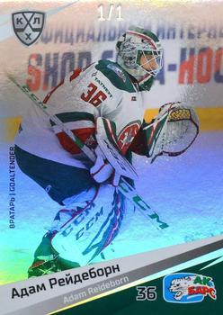 2020-21 Sereal KHL 13th Season Collection - Holographic Folio #AKB-002 Adam Reideborn Front