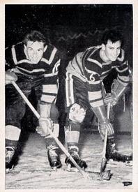 1955 Kiddy Gum Eishockey-Weltmeisterschaft #30 Kurt Sepp / Ernst Trautwein Front