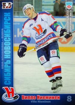 2010-11 Russian KHL #SIB-5 Ville Nieminen Front