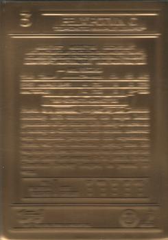 1993-97 Highland Mint Mint-Cards - Bronze #3 Felix Potvin Back