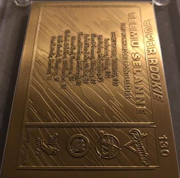 1993-97 Highland Mint Mint-Cards - Bronze #130 Teemu Selanne Back