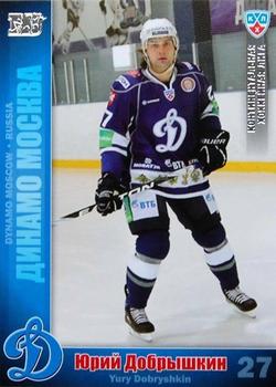 2010-11 Russian KHL - Silver #DYN-22 Yuri Dobryshkin Front
