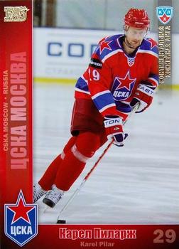 2010-11 Russian KHL - Gold #CSK-6 Karel Pilar Front