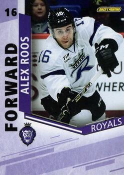 2018-19 Rieck's Printing Reading Royals (ECHL) #10 Alex Roos Front
