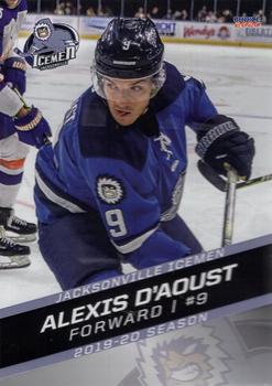 2019-20 Choice Jacksonville Icemen (SPHL) #06 Alexis D'Aoust Front
